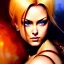 Placeholder: Drawing of beautiful face,busty Cammy-street fighter,intense stare,Minimal ancient armor, balanciaga fashion clothe painting by gaston bussiere, greg rutkowski, yoji shinkawa, yoshitaka amano, tsutomu nihei, donato giancola, tim hildebrandt, oil on canvas, cinematic composition, extreme detail,fit full head inside picture,16k