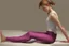 Placeholder: girl in yoga pants painted by pontormo