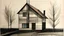 Placeholder: Minimalist contemporary house, Collagraph