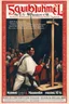 Placeholder: "SHOCKING BLOODY" Guillotine medieval magazine cover: Esquire: The Passion of Muhammad Ali