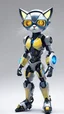 Placeholder: (robotic cat humanoid form inspired wolverine,logo on tie , wolverine armour full body ,: 1.3), ((blind box toy style:1.3)), (full body shot), a cute transparent robot cat, Transparent Mech, Exquisite Helmet cat :1.2, Glasses:1.2, Cyberpunk, dreamy glow , bright neon lights, clean, white background, (global illumination, ray traching, HDR, unrealistic render, reasonable design, high detail, master part, best quality, hyper HD, cinematic lighting)