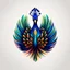 Placeholder: Logo Bird Peacock Color Abstract Acceccoris Design Template