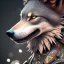 Placeholder: depth of field, Steampunk wolf, extreme detail, Photorealism, macro lens 24mm,bokeh, cinema4d, 8k, unreal engine 5, redshift render, midjourney4, octane render