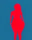 Placeholder: akvarel, woman body red, and golden, abstract, curvy, pastels, light, beautiful curves, woman from back, rosa, circle, back, spine, light, pastel, blurry, postmodern art, graphical, masterpiece, abstract art, contrast colors