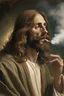 Placeholder: Jesus smoking