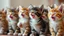 Placeholder: choir of cute little kittens, singing, happy, hyperdetalization, premium photos, version 6.1