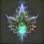 Placeholder: Diablo3 logo holographic glass crystal weed