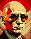 Placeholder: Putin Art illustration sunglasses