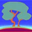 Placeholder: abstract land tree