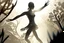 Placeholder: papercut, closeup, dynamically dancing woman S<AI in sunshine, mist, fog, reflection Weight:1 intricate details, HDR, beautifully shot, hyperrealistic, sharp focus, 64 megapixels, perfect composition, high contrast, cinematic, atmospheric, moody Weight:0.9, shading pastel and charcoal