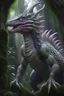 Placeholder: Dinosaur dragon alien , 3d 4k octane render, lifelike, photorealistic, artstation, illustration, smooth, sharp focus, ornate, intricate, complex, highly detailed, digital painting, smooth, art by tom bagshaw, akihiko yosh