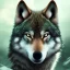 Placeholder: Green Wolf, red eyes, 8K, cinematic lighting, sharp focus, masterpiece, expert