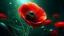 Placeholder: Beautiful poppy futuristic wallpaper