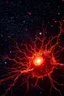 Placeholder: A galaxy in side a neuron undergoing ferroptotic cell death