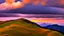 Placeholder: GATHERING STORM ON A MOUNTAIN AT SUNSET