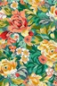 Placeholder: flowers floral pattern in the style of Pierre-Auguste Renoir