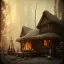 Placeholder: an viking fire place in old house, scary, steam punk, realistic, made in octane, cinematic, ultra-realistic, extremely detailed octane rendering, 8K, VRAY Super Real ar 2:3, dof photorealistic futuristic 50mm lens hard lighting dark gray tintype photograph, realistic lighting, sepia color