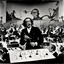 Placeholder: Salvador Dali conducting his symphony orchestra