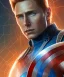 Placeholder: captain america with long hair, red and black, shooting spider web from wrist, full body close up, soft light atmosphere, light effect，vaporwave colorful, concept art, smooth, extremely sharp detail, finely tuned detail, ultra high definition, 8 k, unreal engine 5, ultra sharp focus