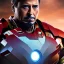 Placeholder: iron man morphed with power ranger, realistic, 4k