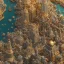 Placeholder: close-up of the city of Tokyo miniature carved from wood, ornate, elaborate, with with cotton-candy cherryblossom trees, 8k resolution, high-quality, fine-detail, intricate, digital art, detailed matte, volumetric lighting, illustration, 3D octane render, brian froud, howard lyon, selina french,