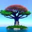 Placeholder: tree of life in the middle of the ocean