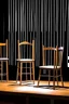 Placeholder: Theater plays with chairs