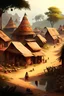 Placeholder: adventurous indian village