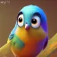 Placeholder: pixar style birb