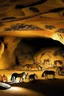 Placeholder: Tan caverns with diamonds designed in Lascaux cave paintings painted by Albrecht Durer