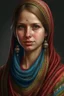 Placeholder: Traditional woman realistic photo