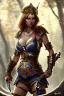 Placeholder: eurasien milf, warrior princess, nacht, corsage, necklace, fantasy art