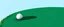 Placeholder: golf ball with shadow next to the hole, ground is short groomed natural green grass, clear blue sky, add texture and depth, realism