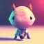 Placeholder: tiny cute gumball toy, standing character, soft smooth lighting, soft pastel colors, skottie young, 3d blender render, polycount, modular constructivism, pop surrealism, physically based rendering, square image , no background