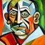 Placeholder: portret of pablo picasso selfportret brown picasso more brown