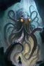 Placeholder: Agatha's eyes widened as she beheld the colossal octopus-robot, an awe-inspiring creation that towered over the cave's confines. Its metallic limbs reached out like a network of serpentine tendrils, poised and ready to strike against the forces of evil