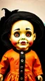 Placeholder: Creepy halloween doll