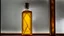 Placeholder: bouteille de whisky devant un vitrail art deco