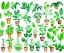 Placeholder: Vector plants and herb set illustration. Watercolor illustration color