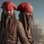 Placeholder: A pirate with long beard ray tracing 4k realistic