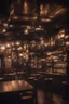 Placeholder: London pub interior at night