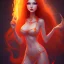 Placeholder: sexy flame princess