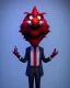 Placeholder: hybrid character, Elmo muppet head, man body, human arms and hands, Shirt and tie, concept art, smooth, unreal engine 5, god lights, ray tracing, RTX, lumen lighting, ultra detail, volumetric lighting, 3d, finely drawn, high definition, 4k.