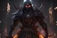 Placeholder: grendel in 8k solo leveling shadow artstyle, spider model, samurai them, neon effect, magic circle, full body, apocalypse, cover eyes, intricate details, highly detailed, high details, detailed portrait, masterpiece,ultra detailed, ultra quality