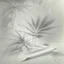 Placeholder: Design an art that potrays pleasure and relaxation derived from indulging in hash and weed, using elements like soft textures, hazy, and gentle curves to evoke a sense of tranquility and bliss. pencil sketch