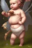 Placeholder: Cute and fat fairy baby