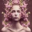 Placeholder: yarrow, yew, dried roses,wormwood, rue, lilies, locust branches, asphodel, cypress wood woman, beautiful face, long hair