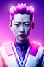 Placeholder: portrait, Asian cyborg woman, samurai warrior :: symmetry photography, cyberpunk style, pink hair, perfect eyes, samurai helmet, samurai army, katana, japanese traditional ornaments, pink, white, black, glow eyes, cinematic, Ultra realistic, dark scene, soft color, highly detailed, unreal engine 5, RTX, ultra detail, 3d, finely drawn, high definition.