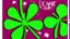 Placeholder: rave poster with Four-leaf clover