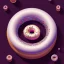 Placeholder: 100mm photo of isometric floating donut in the sky, surreal donut with sprinkles, intricate, high detail, behance, microworlds smooth, macro sharp focus, centered